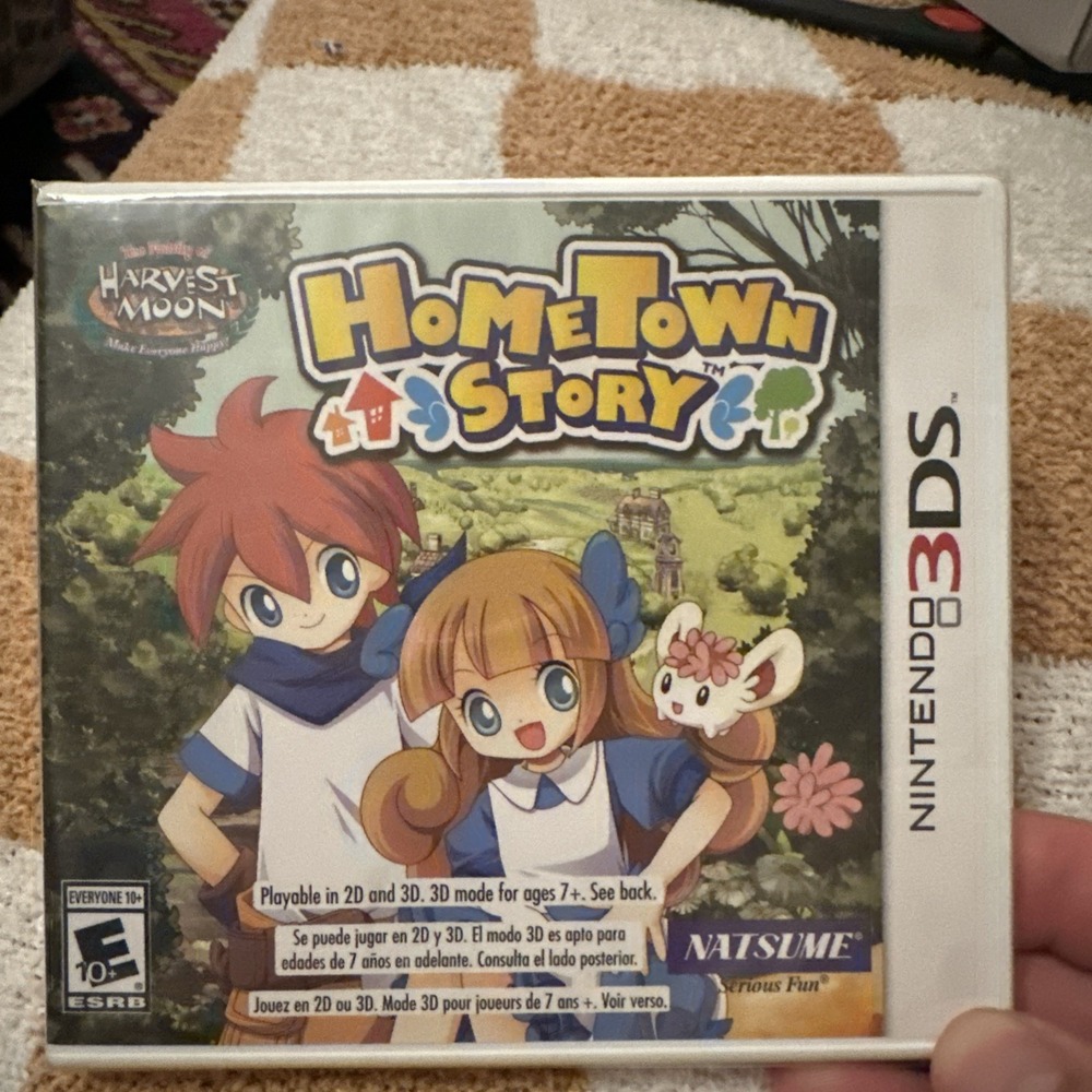 Hometown Story Nintendo 3DS 2013 Natsume Simulation Game New Sealed